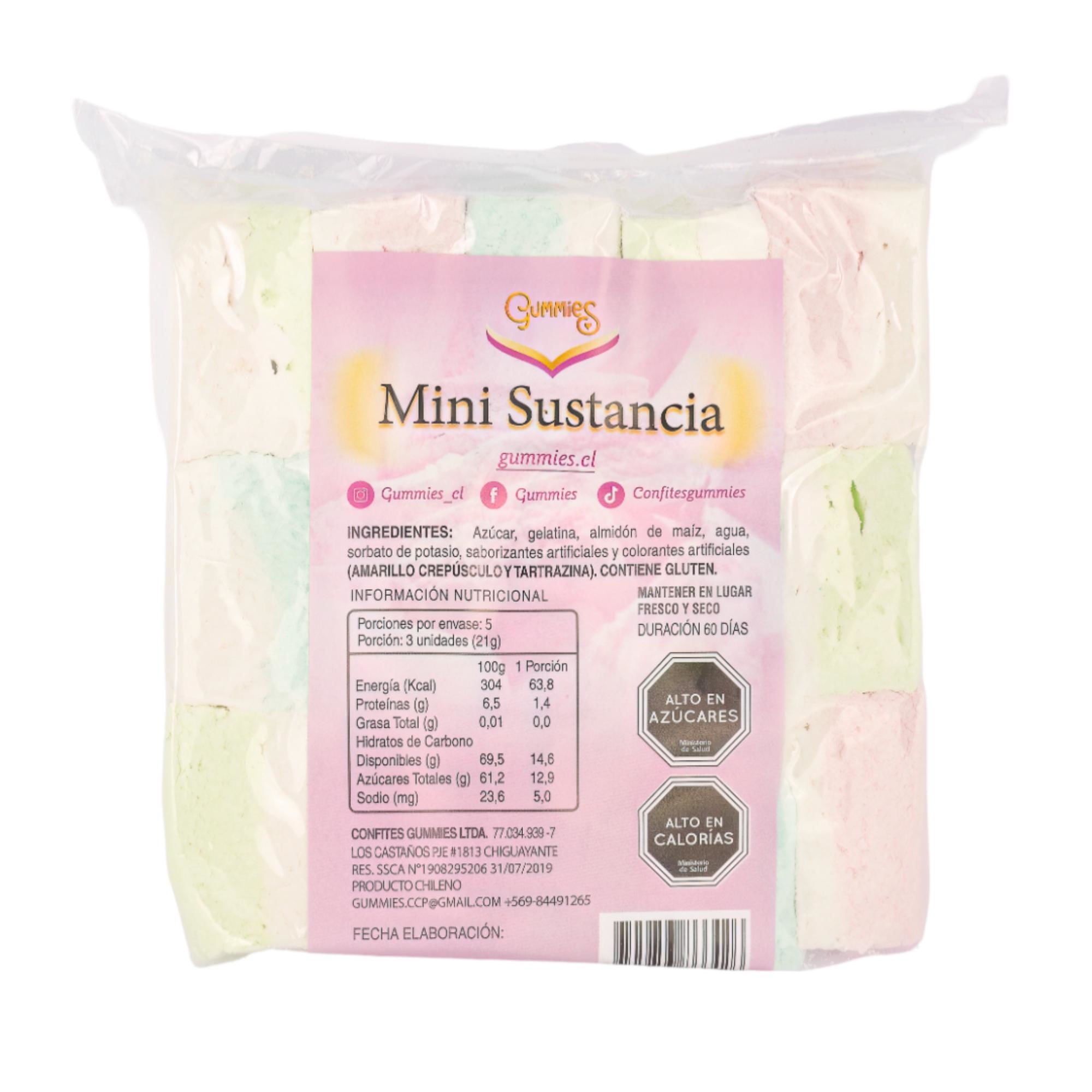 Mini Sustancias 15 Un 95 g Gummies