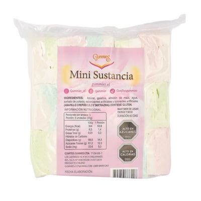 Mini Sustancias 15 Un 95 G Gummies