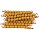 thumbnail image 1 of Golden Math Beads Material Bank Juego Matemáticas Contando Juguete Edad 3+ A?os Diez, 1 of 5