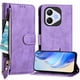 thumbnail image 5 of FOXDOCK Funda Tipo Cartera para Realme P3 5G Cuero PU con Cremallera y Correa de Muñeca, Ranuras para Tarjetas, Soporte Plegable, Cierre Magnético, 5 of 5