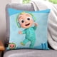 thumbnail image 1 of Cocomelon Fundas de almohada de terciopelo con tema, regalos de funda de almohada, decoración para el hogar, cojín de lanzar, regalo de cumpleaños para fans y parejas. 45cm x 45cm., 1 of 6