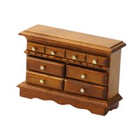 Bothyi - Soporte De Televisión En Miniatura En Miniatura A Escala 1/12 Para La Sala De Estar Dormitorio Marrón Claro