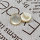 thumbnail image 1 of suxuMhao Botones de Palanca Decorativos de Resina con Diseño de Hongo Perlado, 24L Botones Semicirculares Beige Transparente, 100 Piezas Brasieres de Costura para Costura Artesanal, Brasieres de, 1 of 3