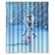 thumbnail image 1 of Cortina de ducha Frozen con ganchos (60 x 72 pulgadas), 1 of 3