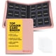 thumbnail image 1 of Carpeta bindrz de 9 bolsillos rosa con cremallera para top loaders, 1 of 6