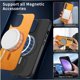 thumbnail image 2 of Magnetic Slim Case for Samsung Galaxy S23 FE with Camera Guard & Anti-Scratch Back Yellow, 2 of 6