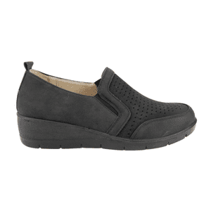 Zapatos Casuales New Walk Negro Mujer C25F21012-90 - Talla 38