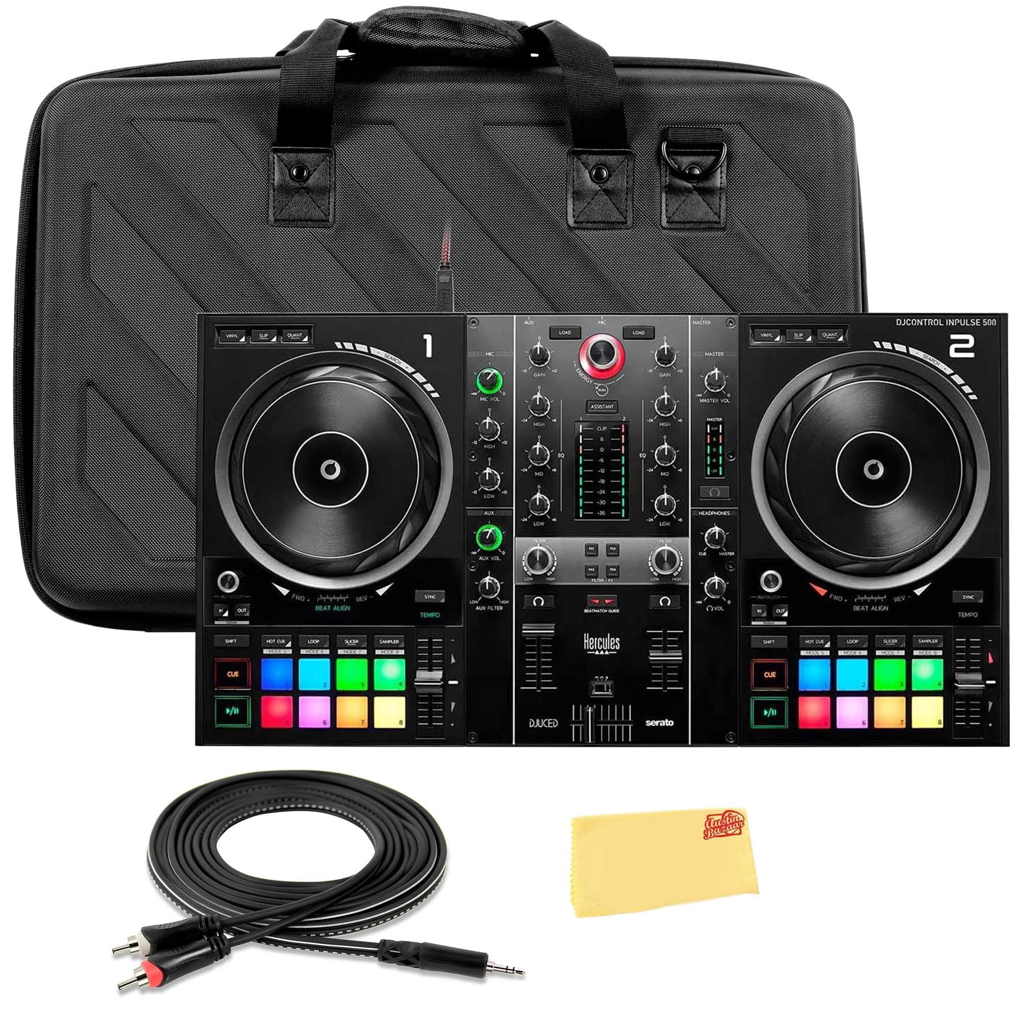 Controlador De Dj Hercules Djcontrol Inpulse 500 Mk2 Con Funda