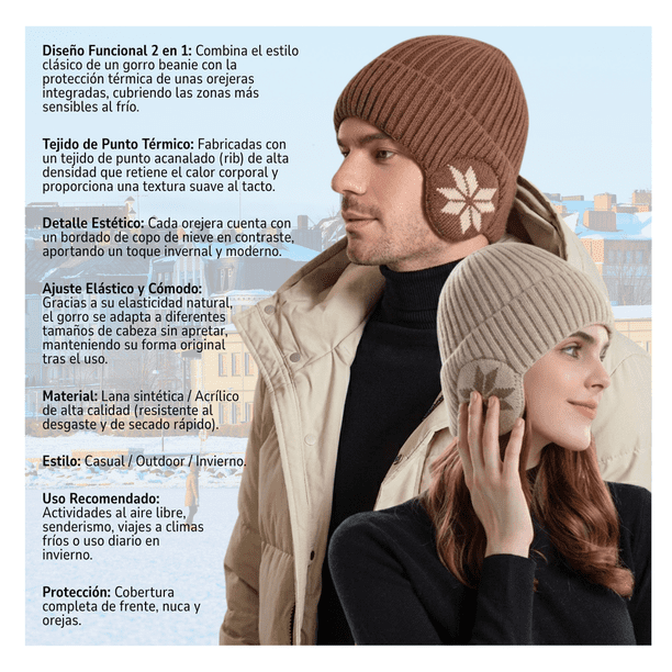 Gorros Tejidos Celtas Invierno