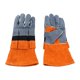 thumbnail image 4 of Guantes Resistentes Al Calor Para Horno Y Barbacoa, Para Cocinar, Acampar, Naranja, 13,6 X 7,3 Pulgadas, 4 of 5