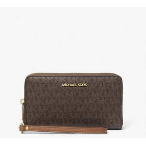 Billetera Michael Kors Wristlet Cafe Talla Única