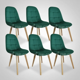 thumbnail image 1 of Pack 6 Sillas Capitonne Velvet Verde, 1 of 4