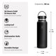 thumbnail image 3 of Botella de agua Hydro Flask de 40 oz, aislada, a prueba de fugas, rosa, 3 of 7