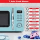 thumbnail image 4 of Horno microondas Galanz GLCMKZ09BER09 Retro 0.9 pies cúbicos azul, 4 of 8
