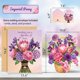 thumbnail image 2 of Tarjeta de felicitación PINELIFE Peonía y Protea Pop‑Up, 2 of 9