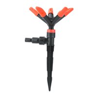 Bothyi - Aspersor De Césped, Sistema De Riego Para Jardinería, Área Grande, Conexión Fácil, 5 Brazos