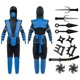 thumbnail image 3 of Costume Spooktacular Creations Blue Ninja para niños (de 10 a 12 años), 3 of 7