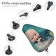 thumbnail image 3 of El Bebé Jefazo: Niño Blanco Funda de Asiento de Bicicleta Impermeable, Cojín Elástico Suave, Protector contra Lluvia, Polvo y UV, 3 of 6