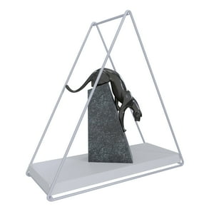 Vekka Home - Repisa Triangular Total White 25X10X25Cm