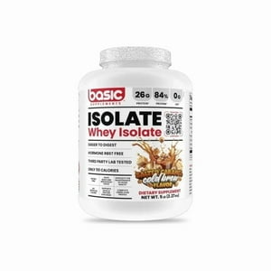 Basic - Proteina Whey Isolate 5Lbs Salted Caramel Cold Brew -