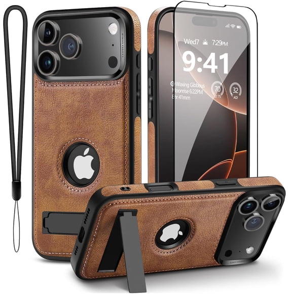 Funda Hemduty para iPhone 17 Pro Max de 6.9" con MagSafe y soporte plegable