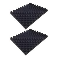 Ioensy - 2 Piezas De Almohadilla De Esponja Para Caja De Herramientas, Almohadilla Protectora Elástica A Prueba De Golpes Para Estuche Rígido De 40 Mm