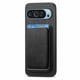 thumbnail image 5 of Funda de Cuero Magnética con Tarjetero para Google Pixel 9 Pro Cubierta Delgada Negro, 5 of 5