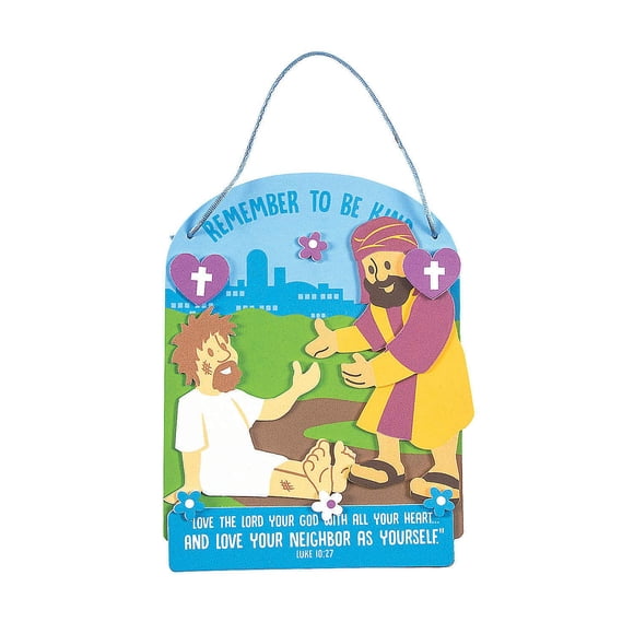 Craft Kit Fun Express - Cartel del buen samaritano para niños (VBS)