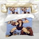 thumbnail image 5 of Thundarr el Bárbaro Conjunto de sábanas temático, trío de piezas, cómodo y amigable con la piel, diseño único, regalo de decoración para el hogar para familiares, amigos y fans,173cm *218cm, 5 of 6