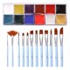 thumbnail image 2 of Paleta Portátil Profesional De La Pintura Al óleo De La Pintura Del Cuerpo De La Cara Para Halloween, 2 of 5