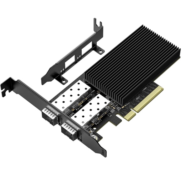 Tarjeta de red VIMIN 10Gb SFP+ PCIe NIC con doble puerto SFP+ de 10 Gbps