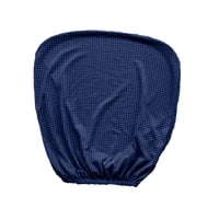 Magideal - Funda De Silla Para Computadora Cubierta Decorativa Elástica Protector Estirable Removible Fabricada Con Poliéster Para Espacios De Oficina Hogar Estu Azul Oscuro