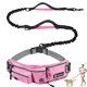thumbnail image 1 of Correa manos libres Puppalace con bolsa de cintura bungee rosa, 1 of 7