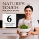 thumbnail image 5 of Juego de cuencos decorativos Laurel and Vine Santorini con 6 bolas de musgo, 5 of 9