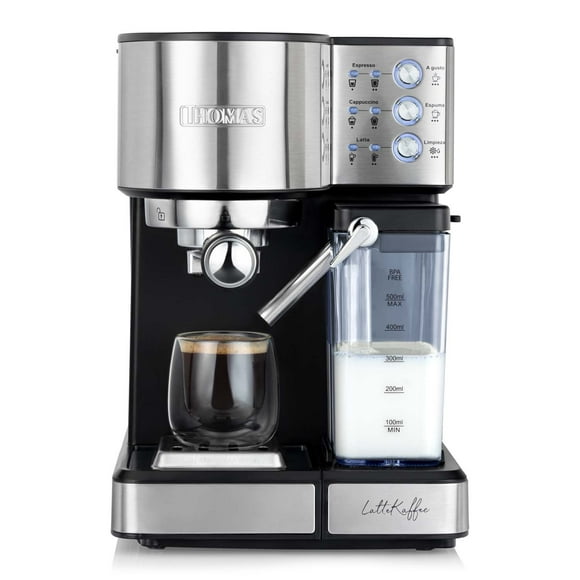 Cafetera Expresso LatteKaffee TH-160DELi 1.8 Litros 1350W Negro/Gris