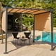thumbnail image 2 of Pérgola Retráctil con Pared Relan Toldo 3x3 Mt Beige, 2 of 8