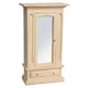 thumbnail image 5 of Armario en miniatura de para casa de 1:12 con barra de ropa colgante, armario con espejo para muebles de , accesorio de, 5 of 5