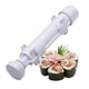 thumbnail image 4 of MOLDE SUSHI MAKI TIPO BAZOOKA ROLLER PLASTICO BLANCO APTO ALIMENTOS FACIL USO COCINA CASERA, 4 of 7
