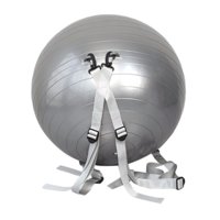Ioensy - Pelota Auxiliar De Salto Mortal, Pelota Ligera De Fitness Para Danza, Gimnasia, Hogar, Gris
