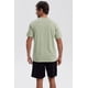thumbnail image 3 of Polera Hombre Básica Verde Claro, 3 of 4
