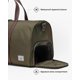 thumbnail image 4 of Bolsa de lona Herschel Supply Co. Novela Ivy Green, 4 of 6