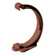 thumbnail image 1 of Soporte Canaleta De 110mm Café Dvp, 1 of 4