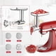thumbnail image 2 of Moledora Ralladora InnoMoon Acero Inoxidable para KitchenAid, 2 of 3