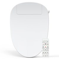 Asiento De Inodoro Para Bidé Soningsimi Alargado Con Agua Caliente Y Secador De Aire