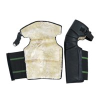 Magideal - Protectores De Piernas Para Motocicleta A Prueba De Viento, 50 Cm, Protección Completa Para Las Rodillas, Cuero Pu Reflectante Impermeable Para Snowbo