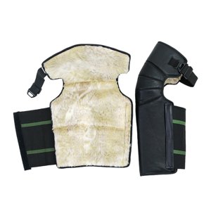 Magideal - Protectores De Piernas Para Motocicleta A Prueba De Viento, 50 Cm, Protección Completa Para Las Rodillas, Cuero Pu Reflectante Impermeable Para Snowbo