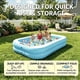 thumbnail image 5 of Piscina inflable Sumbee 262 x 175 x 51 cm, azul engrosada, 5 of 8