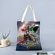 thumbnail image 2 of Voltron Bolso de tela con estampado de lienzo para mujer, bolsa de compras reutilizable y estética, con cremallera interior, regalo para mujer,38*45cm., 2 of 6