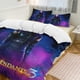 thumbnail image 2 of Descendants Bedding Sets Ultra Soft Skin-Friendly Duvet Cover 3 Piece, Cute Comforter Cover Bed Set for Boys Girls Kids, 2 of 5
