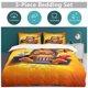 thumbnail image 5 of x29 Garfield Bed Duvet Cover Microfiber Bedding Sets 3D Printed Lightweight 3 Piece Comforter Sets, 1 Duvet Cover And 2 Pillow Shams for Kids Boys Girls 79"x90" jn29, 5 of 5
